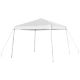 Alamont Home - Harris 8'x8' Weather Resistant Easy Pop Up Slanted Leg Canopy Tent with Carry Bag - White