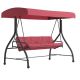 Alamont Home - Tellis Patio Swing - Maroon
