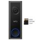 eufy Security - Smart Wi-Fi C30 2K Wireless Video Doorbell with 32GB MicroSD Card - Black