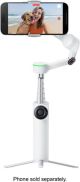 Insta360 - Flow2 Pro Gimbal Stabilizer for Smartphones with Built-in Selfie Stick and Tripod - White