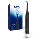 Oral-B iO2 Rechargeable Electric Toothbrush Kit, Night Black w/1 Brush Heads, Auto Pressure Sensor,3 Modes, 2 Min Timer - Night Black