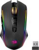 REDRAGON - M910-KS Wireless Gaming Mouse, 8000 DPI Optical Sensor, RGB, 9 Programmable Buttons, 70Hrs for PC/Mac/Laptop - Black
