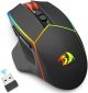 REDRAGON - M814RGB-PRO Wireless Gaming Mouse, Tri-Mode, 8000 DPI, RGB, 8 Programmable Buttons, 250Hrs for PC/Mac/Laptop - Black