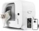 Furbulous - True Odor-Free Self Cleaning & Packing Litter Box, Automatic Cat Litter Box with Self-Pack, Refill System, APP Control - White
