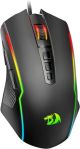 REDRAGON - M910-K Wired Gaming Mouse, 8000 DPI Optical Sensor, RGB, 9 Programmable Macro Buttons, Fire Button for PC/Mac/Laptop - Black