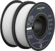 AnkerMake - 1.75 mm PLA Filament, Smooth, High-Adhesion Rate, Designed for High-Speed Printing, 2-Pack, 4.4 lbs/2kg - White