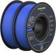 AnkerMake - 1.75 mm PLA Filament, Smooth, High-Adhesion Rate, Designed for High-Speed Printing, 2-Pack, 4.4 lbs/2kg - Blue