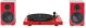 Pro-Ject - JUKEBOX E1 Hi-Fi Stereo Turntable Set - Gloss Red - Gloss Red
