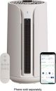 Blueair - ComfortPure Most Powerful 3-in-1 HEPASilent T10i Air Purifier: Heat + Cool + Purify - Gray