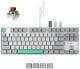 3inus - KEBOHUB EE01 Wired Mechanical Keyboard with 5-in-1 Hub, 87 Keys RGB Backlit, Hot-Swappable Switches for Mac & Windows - Brown Tactile