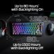 HyperX - Alloy Rise 75 Full-Size Wireless Mechanical Gaming Keyboard with RGB Lighting and Hot-Swappable Switches - Black