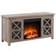 Camden&Wells - Portland Log Fireplace TV Stand for Most TVs up to 55