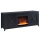 Camden&Wells - Felinna Crystal Fireplace TV Stand for Most TVs up to 65