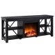 Camden&Wells - Ulla Log Fireplace TV Stand for Most TVs up to 65