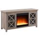 Camden&Wells - Portland Crystal Fireplace TV Stand for Most TVs up to 55