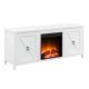 Camden&Wells - Felinna Log Fireplace TV Stand for Most TVs up to 65