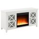 Camden&Wells - Portland Crystal Fireplace TV Stand for Most TVs up to 55