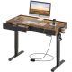 Bestier Adjustable Gaming Standing Desk with Drawer, USB Port and LED Light - 47