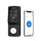 Lockly - Model 7S Deadbolt Smart Lock with Touchscreen/Key Access/Auto Lock/Bluetooth App Control - Matte Black