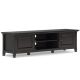 Simpli Home - Amherst 72 inch Low TV Media Stand - Hickory Brown