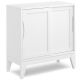 Simpli Home - Harper Low Storage Cabinet - White