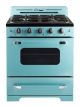 Unique Appliances - Classic Retro 3.9 Cu. Ft. Freestanding Gas Convection Range - Ocean Mist Turquoise
