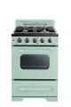Unique Appliances - Classic Retro 2.9 Cu. Ft. Freestanding Gas Convection Range - Summer Mint Green