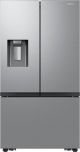 Samsung - 26 cu. ft. Mega Capacity Counter Depth 3-Door French Door Refrigerator with External Water and Ice Dispenser - Stainless Steel