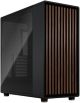 Fractal Design - North XL Charcoal Black Chassis with Walnut Front and Dark Tinted G Side Panel Mid-Tower PC Case - Black