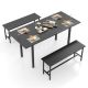 Costway 3 Piece Dining Table Set for 4-6 63