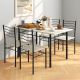 Costway 5 Piece Dining Table Set 29.5