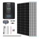 Renogy 600 Watt Monocrystalline Solar Kit w/ 6 Pcs 100W Solar Panel and 60A MPPT Charge Controller - Black