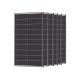 Renogy 6pcs 320W Solar Panel 24V Monocrystalline On/Off Grid 1920W for RV Farm Home Rooftop Residential Commercial House - Black