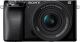 Sony - Alpha 6100 Mirrorless 4K Video Camera with E PZ 16-50mm + 55-210 Lenses - Black