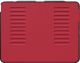 ZUGU - Slim Protective Case for Apple iPad Air 13 M2/M3 (2024/2025) and iPad Pro 12.9 (3rd/4th Generation, 2018/2020) - Red