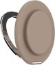 PopSockets - MagSafe Round Kick-Out PopGrip Cell Phone Grip & Stand, with Adapter Ring for Mobile Phones - Latte
