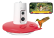 Birdfy Humming Bird Feeder with Camera, 1080P FHD Hummingbird Feeder Camera with Ant Moat - Red&White