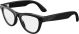 Ray-Ban Meta - Skyler glasses with Meta Ai, Audio, Photo, Video Compatibility - Clear Lenses - Shiny Black
