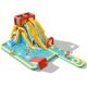 Costway 7 in 1 Inflatable Dual Slide Bounce Houses Climbing Bouncer Without Blower - Multicolor