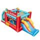 Costway Inflatable Bounce House 5-in-1 Ice Cream Jumping Castle Blower Not Included - Multicolor