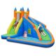 Costway Inflatable Water Slide Mighty Bounce House Castle Moonwalk Splash Pool without Blower - Multicolor