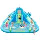 Costway Inflatable Water Slide Blowup Water Park with Dual Slides Without Blower - Multicolor
