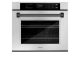 ZLINE - 30 in. Autograph Wall Oven w/ Air Fry and Self Clean w/ Matte Black Handle - Stainless Steel