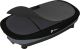 Lifepro - Rumblex Max 4D Black Vibration Plate Exercise Machine with Loop Resistance Bands - Black