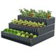 Costway - 1 PCS 3-Tier Raised Garden Bed,47