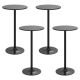 Costway - 4 PCS Round Pub Table 24