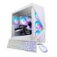 iBUYPOWER - Slate 9 White Gaming Desktop PC -Intel Core Ultra 9 285, NVIDIA GeForce RTX 5070 12GB, 32GB DDR5 RGB,1TB SSD - White