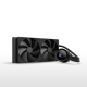 NZXT - Kraken Plus 280mm Radiator CPU Liquid Cooler (2 x 140mm F140P Fans) with 1.54