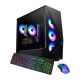 iBUYPOWER - Slate 9 Black Gaming Desktop PC - AMD Ryzen 5 8400F, NVIDIA GeForce RTX 5060Ti 8GB, 16GB DDR5 RGB,1TB SSD - Black