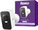 Roku - Battery Camera for Easy Home Monitoring - 1080p HD, Rechargeable, Weather-Resistant, Spotlight, Wi-Fi 6 - White